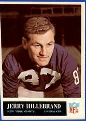 Jerry Hillebrand #117 Football Cards 1965 Philadelphia Prices