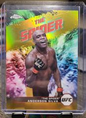 Anderson Silva The Spider [Gold Refractor] #AKA-19 Ufc Cards 2024 Topps Chrome UFC AKA Prices
