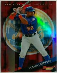 Yoenis Cespedes [Red Refractor] Baseball Cards 2015 Bowman's Best Prices