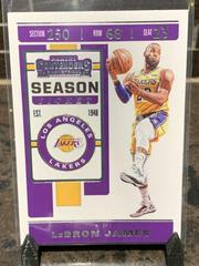 LeBron James [Game Ticket Purple Foil] #70 Basketball Cards 2019 Panini Contenders Prices