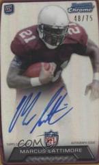 Marcus Lattimore [Gold Refractor] #ML Football Cards 2013 Bowman Chrome Rookie Autograph Prices
