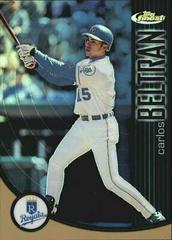 Carlos Beltran #81 Baseball Cards 2001 Finest Prices