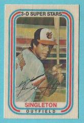 Ken Singleton #12 Baseball Cards 1976 Kellogg's Prices