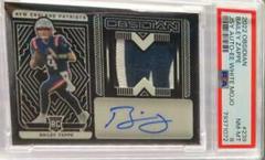 Bailey Zappe [Jersey Autograph White Mojo] #239 Football Cards 2022 Panini Obsidian Prices