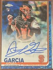 Aramis Garcia [Blue Refractor] #RA-AGA Baseball Cards 2019 Topps Chrome Rookie Autographs Prices