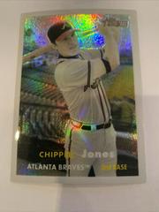 Chipper Jones #28 Baseball Cards 2006 Topps Heritage Chrome Prices