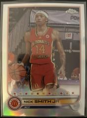 Nick Smith Jr [SP Variation] Basketball Cards 2022 Topps Chrome McDonald's All-American Prices