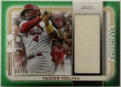 Yadier Molina #DPC-YM Baseball Cards 2023 Topps Definitive Patch Collection Prices