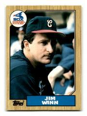 Jim Winn #130T Baseball Cards 1987 Topps Traded Prices
