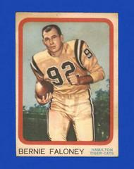 Bernie Faloney #30 Football Cards 1963 Topps CFL Prices