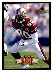 Jerry Rice Football Cards 1997 Pinnacle Prices