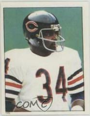 Walter Payton #145 Football Cards 1981 Topps Stickers Prices