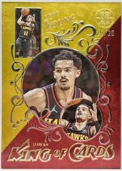 Trae Young [Asia Red Yellow] #10 Basketball Cards 2021 Panini Illusions King of Cards Prices