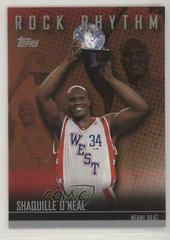Shaquille O'Neal Basketball Cards 2004 Topps Rock Rhythm Prices