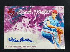 Steve Carlton [Red] #BS-SC Baseball Cards 2022 Panini Diamond Kings Brush Strokes Autograph Prices