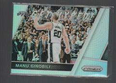 Manu Ginobili #GH-MG Basketball Cards 2017 Panini Prizm Get Hyped Prices