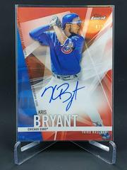 Kris Bryant [Red Refractor] #FA-KB Baseball Cards 2017 Topps Finest Autographs Prices