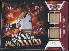 Phil Esposito [Red] Hockey Cards 2021 Leaf Lumber Weapons of Mass Production Prices