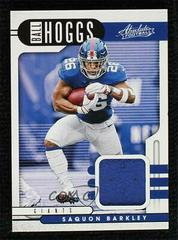 Saquon Barkley Football Cards 2019 Panini Absolute Ball Hoggs Prices
