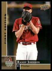 Randy Johnson #1 Baseball Cards 2009 Upper Deck First Edition Prices