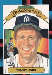Tommy John #17 Baseball Cards 1987 Donruss Diamond Kings Prices