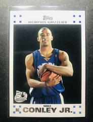 Mike Conley Jr. #4 Basketball Cards 2007 Topps Rookie Card Prices