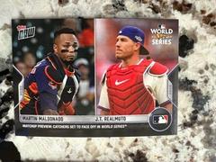 Martin Maldonado  J.T. Realmuto - 2022 MLB TOPPS NOW® Card WSM-1 - PR: 503