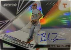 Blade Tidwell [Autograph Silver] Baseball Cards 2022 Panini Prizm Draft Picks Prizmatic Prices