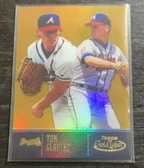 Tom Glavine [Class 3 Gold] #104 Baseball Cards 2001 Topps Gold Label Prices