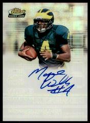Marquise Walker [Certified Autograph Refractor] Football Cards 2002 Topps Finest Prices