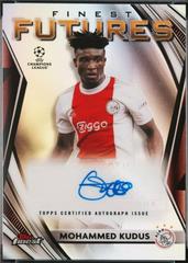 Mohammed Kudus [Autograph] #FF-2 Soccer Cards 2021 Topps Finest UEFA Champions League Futures Prices