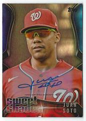 Juan Soto [Autograph] #SS-3 Baseball Cards 2022 Topps Sweet Shades Prices