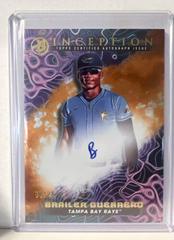 Brailer Guerrero [Orange Foil] #PPA-BG Baseball Cards 2023 Bowman Inception Primordial Prospect Autograph Prices