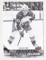 Jean Luc Foudy [Black & White] #C376 Hockey Cards 2022 Upper Deck UD Canvas Prices
