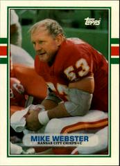 Mike Webster #131T Football Cards 1989 Topps Traded Prices