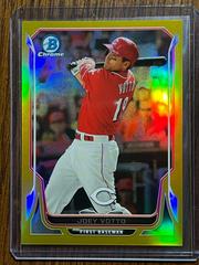 Joey Votto [Gold Refractor] #126 Baseball Cards 2014 Bowman Chrome Prices