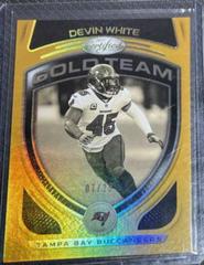 Devin White [Gold] #GT-18 Football Cards 2021 Panini Certified Gold Team Prices