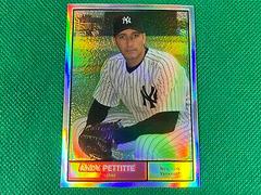 Andy Pettitte [Refractor] #C113 Baseball Cards 2010 Topps Heritage Chrome Prices