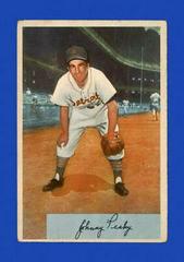Johnny Pesky #135 Baseball Cards 1954 Bowman Prices
