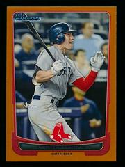 Jacoby Ellsbury #20 Baseball Cards 2012 Bowman Prices
