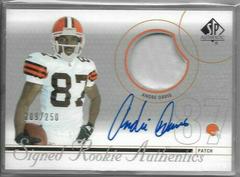 Andre Davis [Autograph Patch] Football Cards 2002 SP Authentic Prices