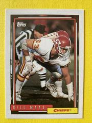 Bill Maas #154 Football Cards 1992 Topps Prices