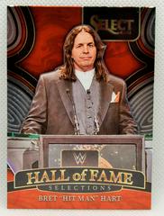 Bret 'Hit Man' Hart #18 Wrestling Cards 2022 Panini Select WWE Hall of Fame Selections Prices