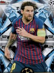 Lionel Messi Soccer Cards 2018 Finest UEFA Champions League Cornerstones Prices