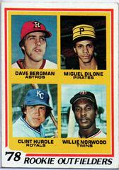 Rookie Outfielders #705 Baseball Cards 1978 Topps Prices
