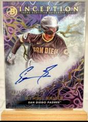 Ethan Salas [Gold Foil Electricity] #PPA-ES Baseball Cards 2023 Bowman Inception Primordial Prospect Autograph Prices