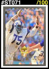 Deacon Jones [Century Collection] #119 Football Cards 1999 Upper Deck Century Legends Prices