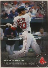 Mookie Betts Baseball Cards 2016 Topps Now Prices