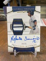 Alfonso Soriano Baseball Cards 2022 Panini National Treasures Material Signatures Prices
