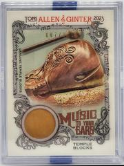 Temple Blocks Baseball Cards 2023 Topps Allen & Ginter Music to Your Ears Relics Prices